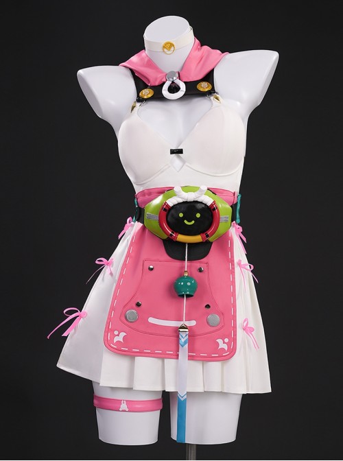 Game Zenless Zone Zero Alice Thymefield Sea of Thyme Summer Outfit Halloween Cosplay Costume Set