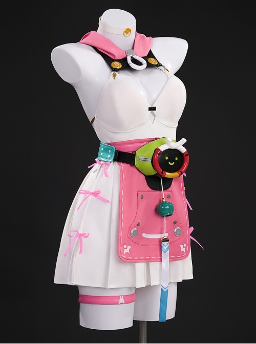 Game Zenless Zone Zero Alice Thymefield Sea of Thyme Summer Outfit Halloween Cosplay Costume Set