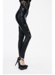 Black Lace Hollow Punk Tight Pants