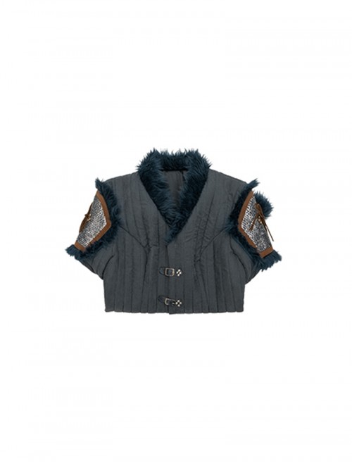 Games The Witcher 4 Ciri Halloween Cosplay Costume Gray Coat