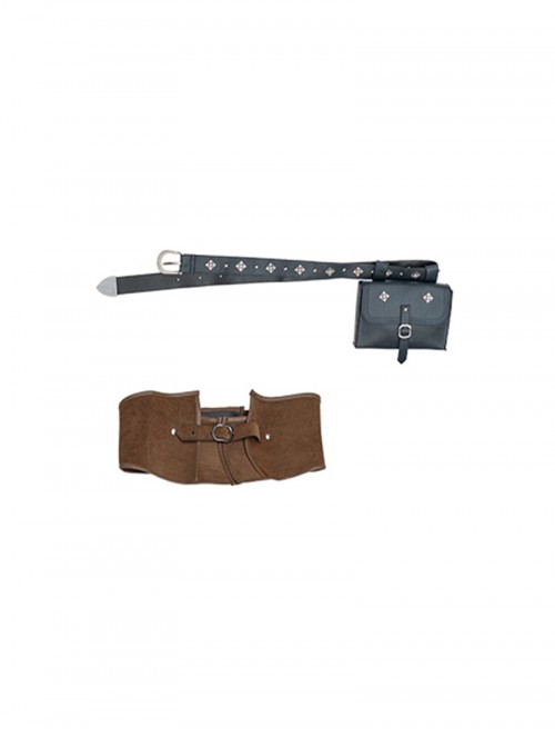 Games The Witcher 4 Ciri Halloween Cosplay Accessories Waist Band And Belt And Waist Bag