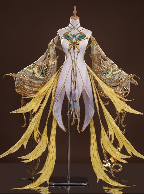 Game Honor Of Kings Diao Chan Dream Of Flowers Skin Flourishing Blossoms Form Halloween Cosplay Costume Set