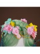 Game Honor Of Kings Diao Chan Dream Of Flowers Skin Flourishing Blossoms Form Halloween Cosplay Costume Set