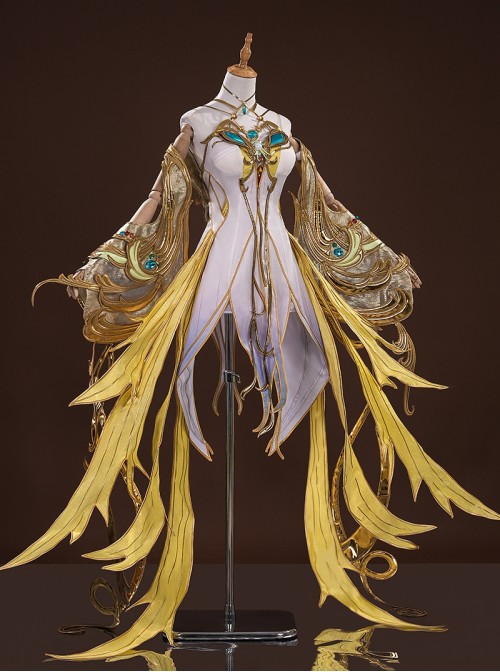Game Honor Of Kings Diao Chan Dream Of Flowers Skin Flourishing Blossoms Form Halloween Cosplay Costume Set