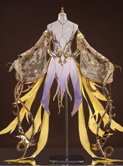 Game Honor Of Kings Diao Chan Dream Of Flowers Skin Flourishing Blossoms Form Halloween Cosplay Costume Set