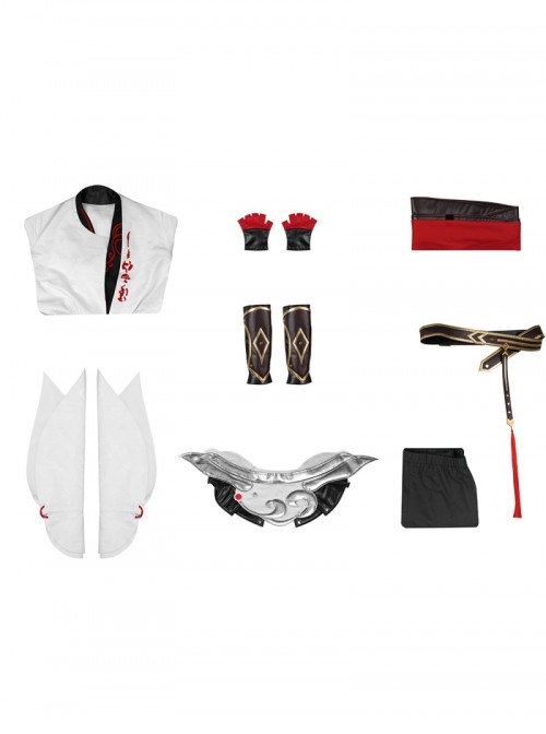 Game Honor Of Kings Li Bai Original Skin Halloween Cosplay Costume Set