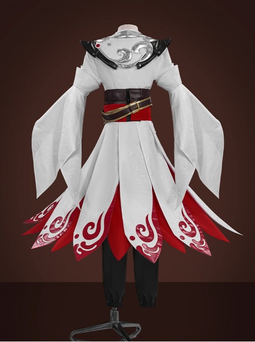 Game Honor Of Kings Li Bai Original Skin Halloween Cosplay Costume Set