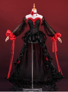 Game Path To Nowhere Sinner MBCC-S-053 Coquelic Scarlet Whispers Halloween Cosplay Costume Set