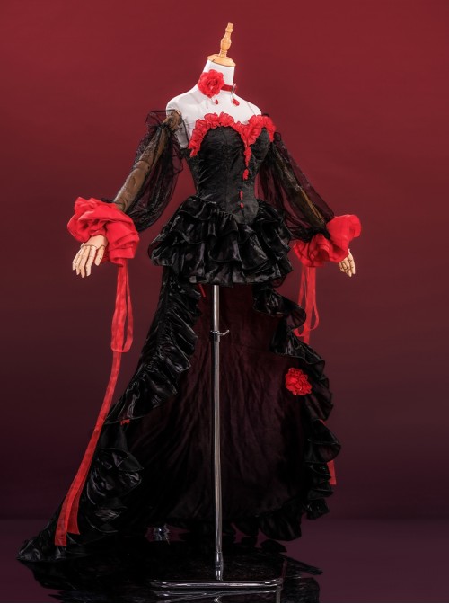Game Path To Nowhere Sinner MBCC-S-053 Coquelic Scarlet Whispers Halloween Cosplay Costume Set