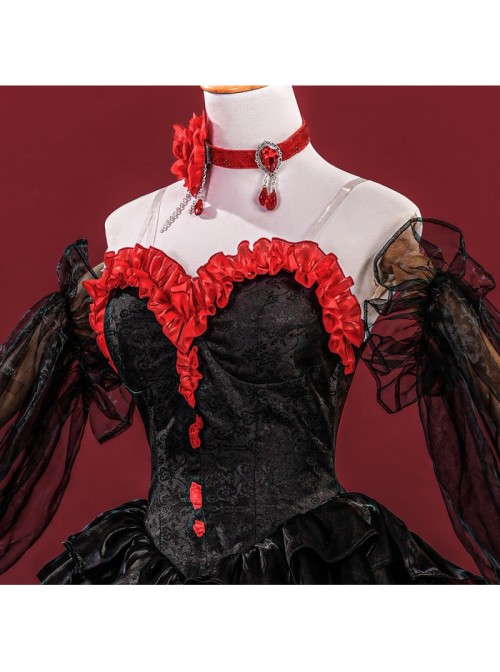 Game Path To Nowhere Sinner MBCC-S-053 Coquelic Scarlet Whispers Halloween Cosplay Costume Set