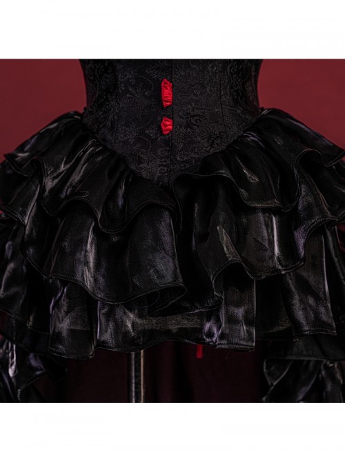 Game Path To Nowhere Sinner MBCC-S-053 Coquelic Scarlet Whispers Halloween Cosplay Costume Set