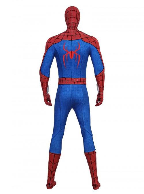 Movie Spider Man Brand New Day Spider Man Battle Garment Printed Version Halloween Cosplay Costume Set Without Shoes