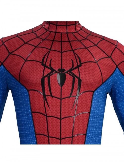 Movie Spider Man Brand New Day Spider Man Battle Garment Printed Version Halloween Cosplay Costume Set Without Shoes