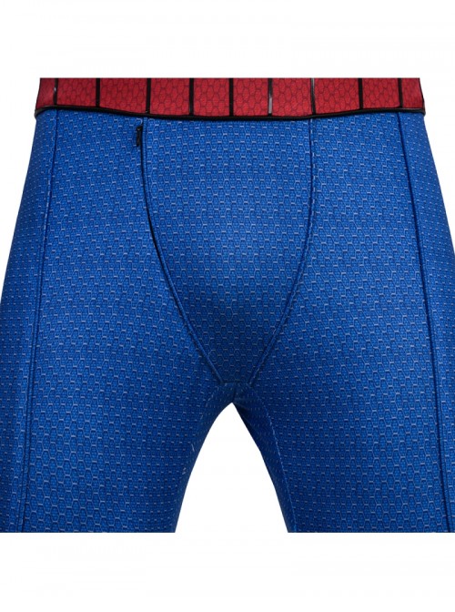 Movie Spider Man Brand New Day Spider Man Battle Garment Printed Version Halloween Cosplay Costume Set Without Shoes