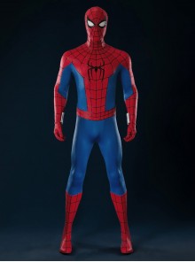 Movie Spider Man Brand New Day Spider Man High End Version Halloween Cosplay Costume Set
