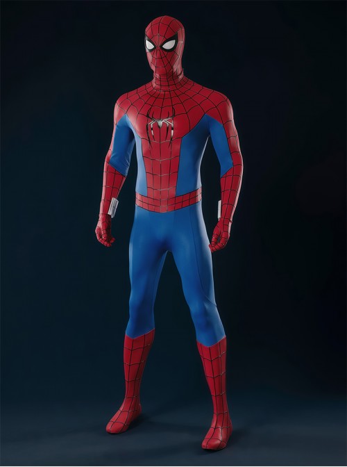 Movie Spider Man Brand New Day Spider Man High End Version Halloween Cosplay Costume Set