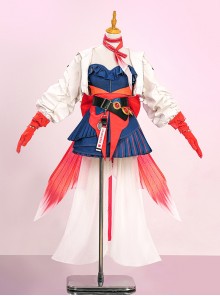 Game Arknights Haruka Halloween Cosplay Costume Full Set