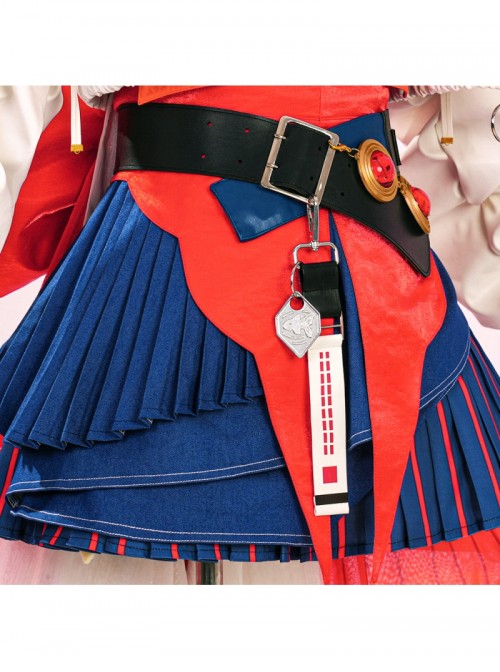 Game Arknights Haruka Halloween Cosplay Costume Full Set