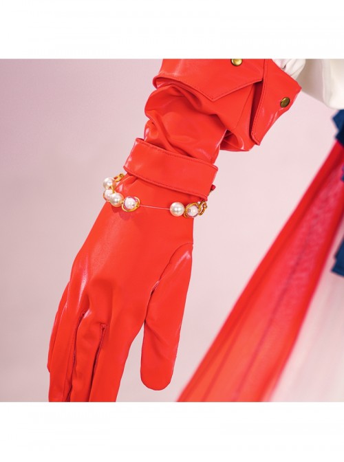 Game Arknights Haruka Halloween Cosplay Costume Full Set