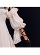 Game Wuthering Waves Phrolova White Dress Halloween Cosplay Costume Full Set