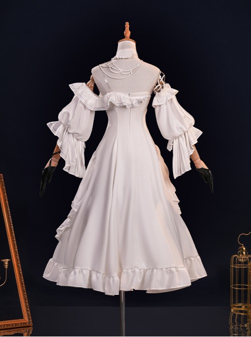 long white dress halloween costume 19 Creative White Dress Halloween Costume Ideas