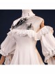Game Wuthering Waves Phrolova White Dress Halloween Cosplay Costume Full Set