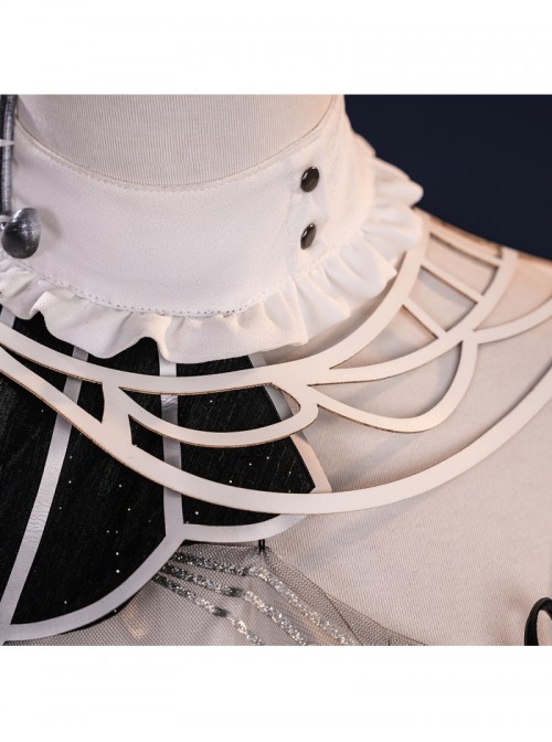 Game Wuthering Waves Phrolova White Dress Halloween Cosplay Costume Full Set