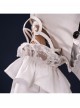 Game Wuthering Waves Phrolova White Dress Halloween Cosplay Costume Full Set