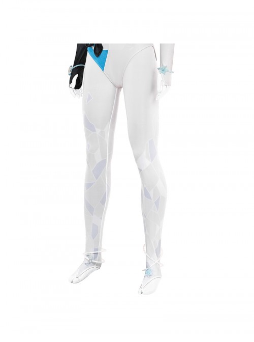Game Marvel Rivals Luna Snow Cool Summer Song Of The Sea Halloween Cosplay Costume Set