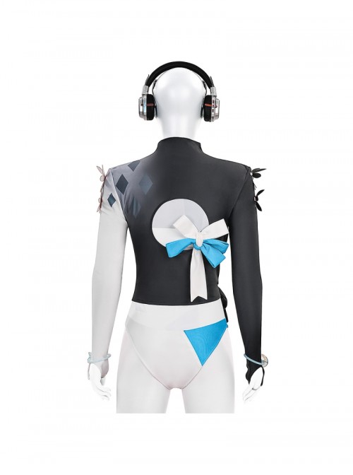 Game Marvel Rivals Luna Snow Cool Summer Song Of The Sea Halloween Cosplay Costume Set