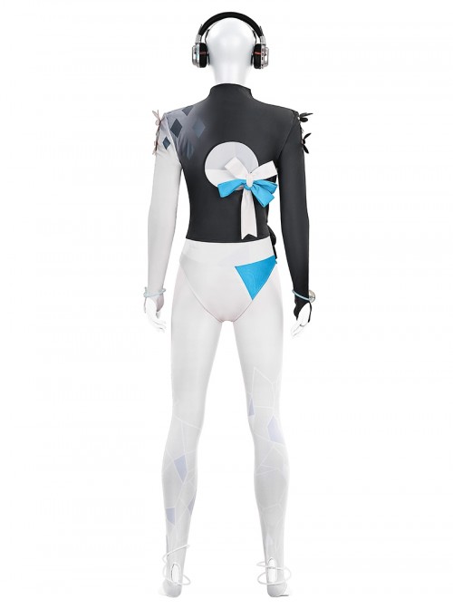 Game Marvel Rivals Luna Snow Cool Summer Song Of The Sea Halloween Cosplay Costume Set