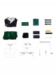 Game Where Winds Meet Drunk Flower Shade Sect Men Halloween Cosplay Costume Set