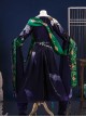 Game Where Winds Meet Drunk Flower Shade Sect Men Halloween Cosplay Costume Set