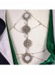 Game Where Winds Meet Drunk Flower Shade Sect Men Halloween Cosplay Costume Set