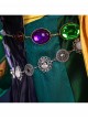Game Where Winds Meet Drunk Flower Shade Sect Men Halloween Cosplay Costume Set
