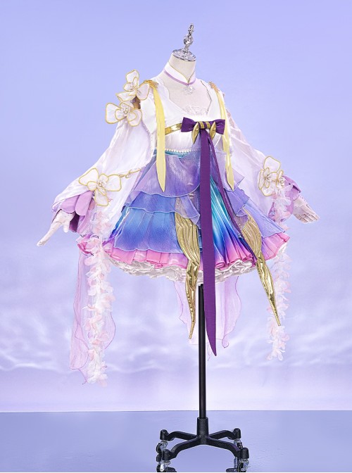 Game Honor Of Kings Dolia Pearl Mermaid Halloween Cosplay Costume Set