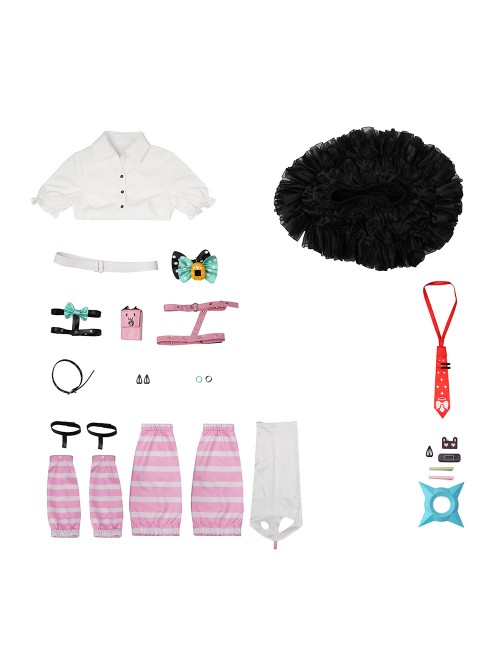 Game Zenless Zone Zero Chinatsu Remiel Halloween Cosplay Costume Set Without Wings Without Backpack