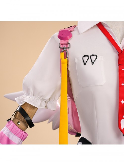 Game Zenless Zone Zero Chinatsu Remiel Halloween Cosplay Costume Set Without Wings Without Backpack