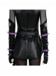 Animated Movie KPop Demon Hunters Mira Leather Jacket Halloween Cosplay Costume Set