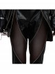 Movie Animated KPop Demon Hunters Rumi Leather Jacket Halloween Cosplay Costume Set