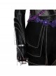 Movie Animated KPop Demon Hunters Rumi Leather Jacket Halloween Cosplay Costume Set