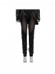 Movie Animated KPop Demon Hunters Rumi Leather Jacket Halloween Cosplay Costume Set
