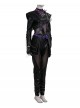 Movie Animated KPop Demon Hunters Rumi Leather Jacket Halloween Cosplay Costume Set