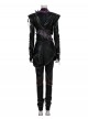 Movie Animated KPop Demon Hunters Rumi Leather Jacket Halloween Cosplay Costume Set