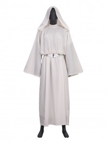 Star Wars Episode IV A New Hope Princess Leia Organa Solo Halloween Cosplay Costume Set Without Shoes