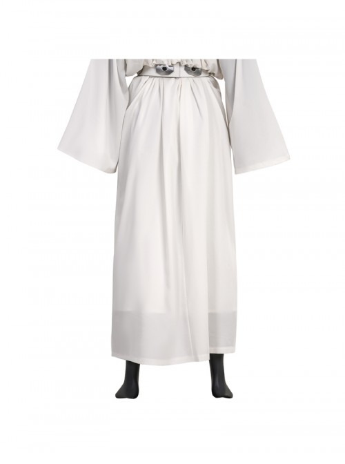 Star Wars Episode IV A New Hope Princess Leia Organa Solo Halloween Cosplay Costume Set Without Shoes