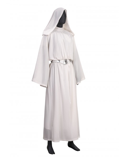 Star Wars Episode IV A New Hope Princess Leia Organa Solo Halloween Cosplay Costume Set Without Shoes