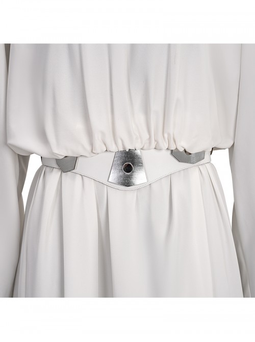 Star Wars Episode IV A New Hope Princess Leia Organa Solo Halloween Cosplay Costume Set Without Shoes