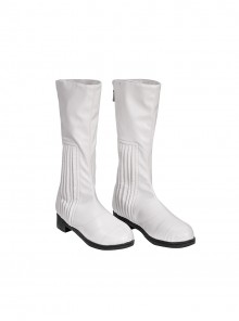Star Wars  Episode IV A New Hope Princess Leia Organa Solo Halloween Cosplay Accessories White Boots