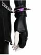 Animated Movie KPop Demon Hunters Zoey Leather Jacket Halloween Cosplay Costume Set